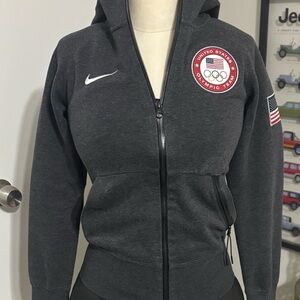Nike Dark Gray USA Olympic Team Hoodie
